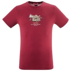 Tee-shirt De Rando Lafuma Adventure Tee M Pomegranate