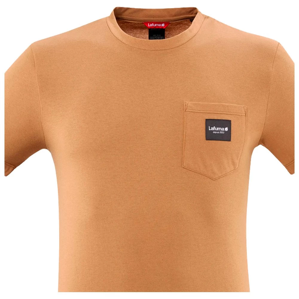 Tee-shirt De Rando Lafuma Sentinel Pocket Tee M Gold Umber 4 Tee-shirt De Rando Lafuma Sentinel Pocket Tee M Gold Umber – Image 2