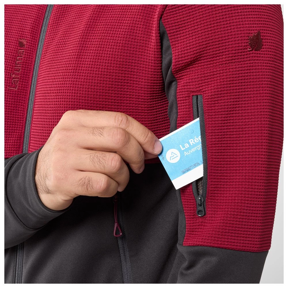 Polaire Lafuma Track F-Zip M Pomegranate 5 Polaire Lafuma Track F-Zip M Pomegranate – Image 3