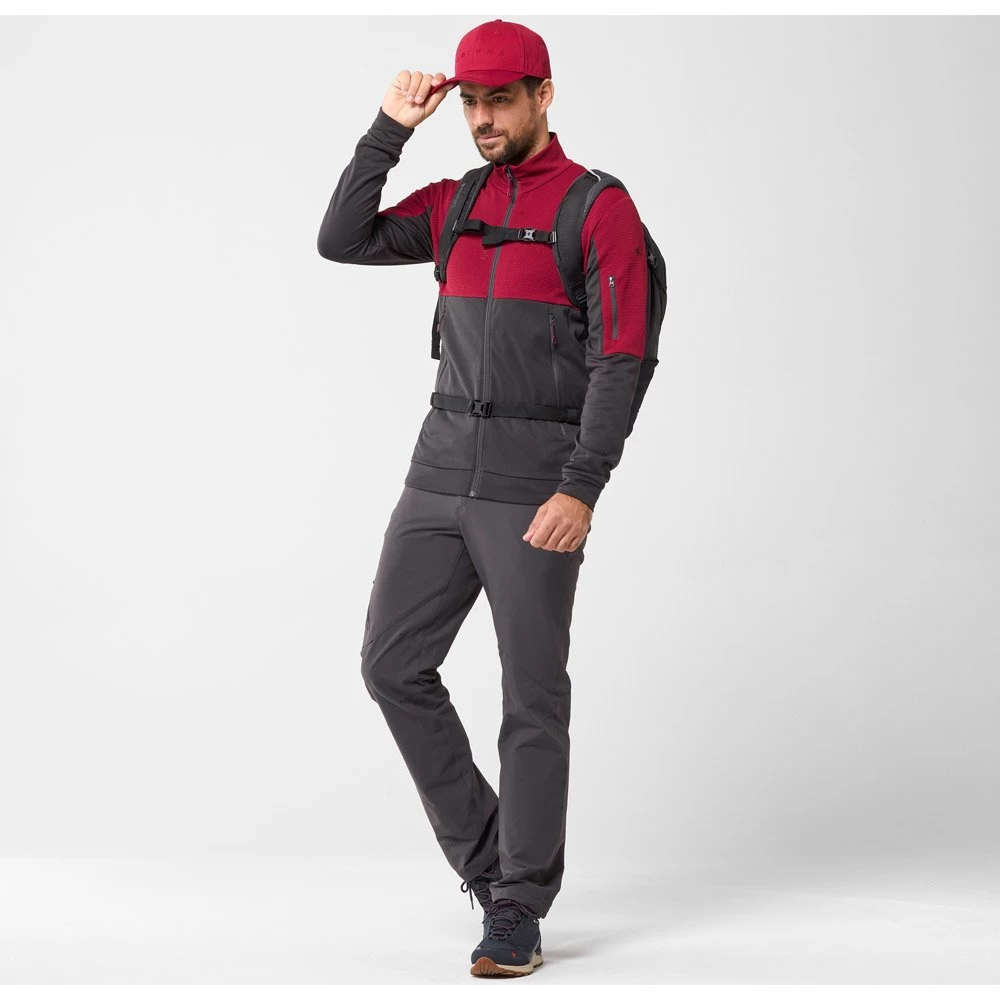 Polaire Lafuma Track F-Zip M Pomegranate 9 Polaire Lafuma Track F-Zip M Pomegranate – Image 7