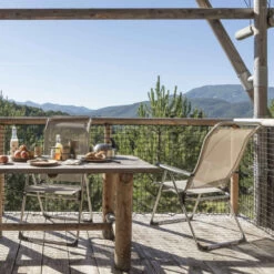 Fauteuil De Jardin LAFUMA Alu Cham Batyline Iso - Océan -Équipement Outdoor Lafuma fauteuil jardin lafuma alu cham batyline iso ocean 4 min