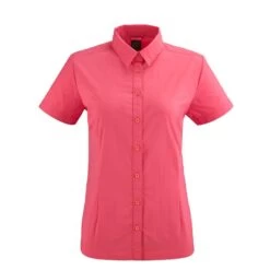 Lafuma Access Shirt W Geranium, Chemise Manches Courtes Femme