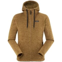 Lafuma Cali Hoodie M Gold Umber, Sweat Polaire à Capuche Homme.