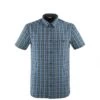 Lafuma Compass Shirt M Lemon, Chemise à Carreaux Manches Courtes Homme -Équipement Outdoor Lafuma lafuma compass shirt m lemon chemise manches courtes homme