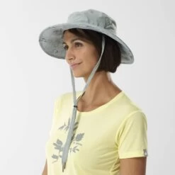 Lafuma Hat W, Chapeau Outdoor Et Randonnée Femme -Équipement Outdoor Lafuma lafuma hat w slate grey slate print chapeau outdoor femme 1