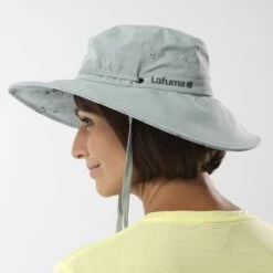 Lafuma Hat W, Chapeau Outdoor Et Randonnée Femme -Équipement Outdoor Lafuma lafuma hat w slate grey slate print chapeau outdoor femme 2