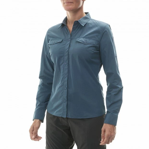 Lafuma Shield Shirt W North Sea, Chemise De Randonnée Manches Longues Femme 4 Lafuma Shield Shirt W North Sea, Chemise De Randonnée Manches Longues Femme – Image 2