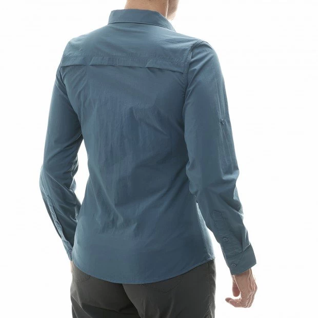 Lafuma Shield Shirt W North Sea, Chemise De Randonnée Manches Longues Femme 5 Lafuma Shield Shirt W North Sea, Chemise De Randonnée Manches Longues Femme – Image 3