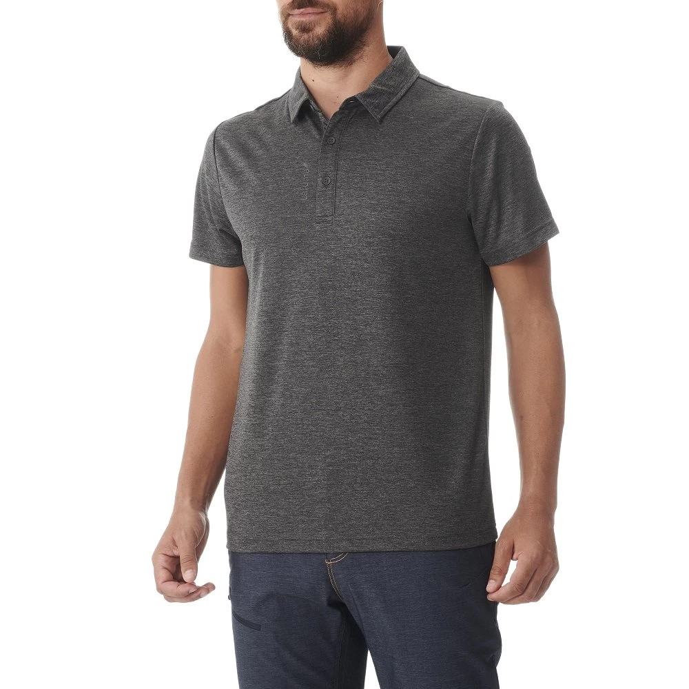 Lafuma Shift Polo Anthracite, Polo De Randonnée Homme. 4 Lafuma Shift Polo Anthracite, Polo De Randonnée Homme. – Image 2