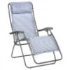 Fauteuil Relax Pliant LAFUMA RSX Polycoton - Marine -Équipement Outdoor Lafuma lfm2033.9291 fauteuil relax pliant lafuma rsx polycoton marine