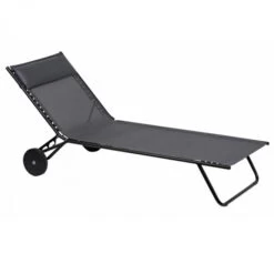 Lit Bain De Soleil LAFUMA Miami - Obsidian