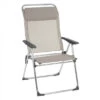 Fauteuil De Jardin LAFUMA Alu Cham XL Batyline Iso - Seigle -Équipement Outdoor Lafuma lfm2774.2178 fauteuil jardin lafuma alu cham xl batyline iso seigle 1
