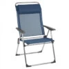 Fauteuil De Jardin LAFUMA Alu Cham XL Batyline Iso - Océan -Équipement Outdoor Lafuma lfm2774.3865 fauteuil jardin lafuma alu cham xl batyline iso ocean