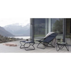 Bain De Soleil LAFUMA Transabed AirComfort - Acier 6 Bain De Soleil LAFUMA Transabed AirComfort - Acier -Équipement Outdoor Lafuma lfm2853.6135 bain soleil lafuma transabed aircomfort acier ambiance 2