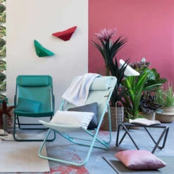 Coussin LAFUMA Aurore 40 X 40 Cm - Rouge -Équipement Outdoor Lafuma lfm2974 9303 coussin lafuma aurore 40 40 cm rouge ambiance 2