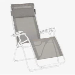 Toile De Rechange + Têtière LAFUMA Pour Fauteuil Relax Futura-Terre -Équipement Outdoor Lafuma toile de rechange tetiere lafuma pour fauteuil relax futura terre 2